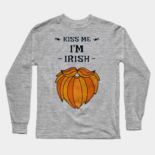 Kiss me I'm Irish Long Sleeve T-Shirt